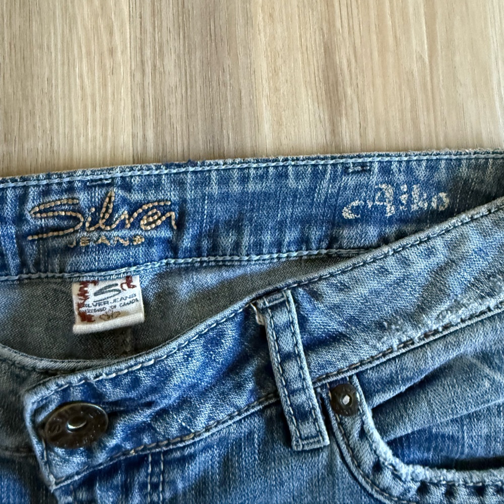 Vintage Silver Aiko Jeans - Picture 2 of 3